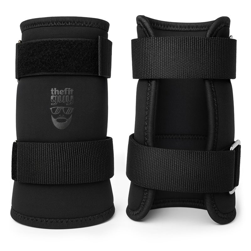 THEFITGUY حراس المعصم والساعد من THEFITGUY | نيونبرين بسمك 7 مم لامتصاص الصدمات | أحزمة قابلة للتعديل لتناسب آمن | حماية خفيفة الوزن ومتينة لتدريب الكيتلبل (زوج)  - Image 1